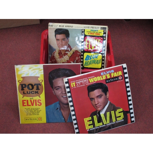 600 - Elvis Presley LPs, six albums comprising of It Happened At The Worlds Fair, Blue Hawaii, Pot Luck, S... 