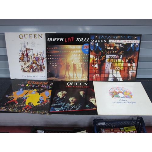 621 - Queen Collection, to include The Show Must Go On (Parlophone, 12QueenSG 19, 1991) single side etched... 