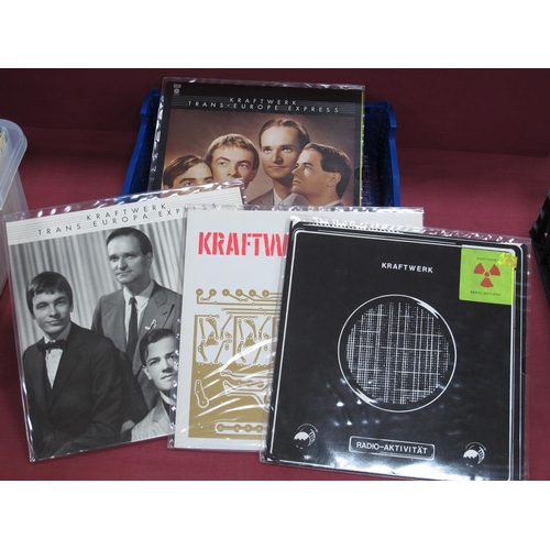 626 - Kraftwerk L.P's, five releases comprising of Radio-Aktivitat (Kling Klang IC 062-82087, 1975) German... 