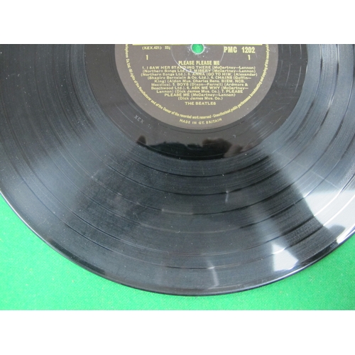 544 - The Beatles - Please Please Me *PMC 1202), black and gold pressing, Northern Songs credit version, n... 