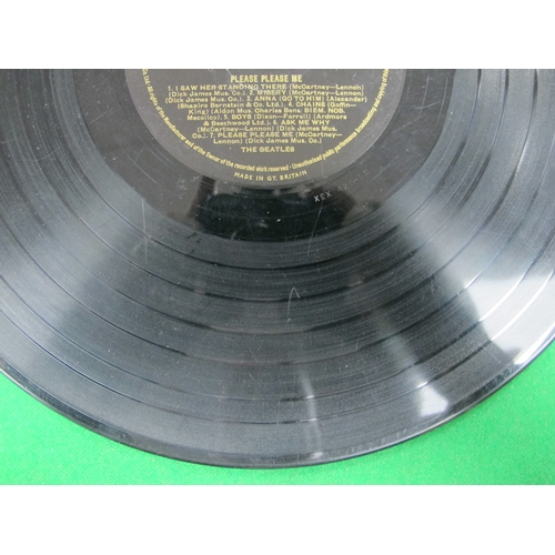 546 - Beatles - Please Please Me (Parlophone PMC1202, 1963) Black and Gold first pressing, with the origin... 