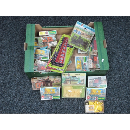 848 - Approximately Twenty OO Scale Railway Themed Plastic Model Kits mostly by Airfix, unchecked, boxed.