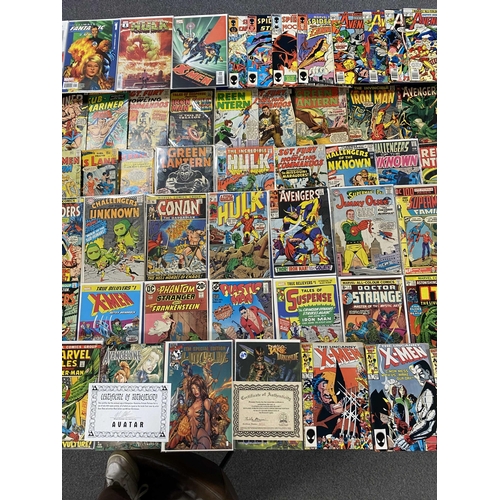 468 - Approximately Five Hundred and Fifty American Comics.1960's Silver Age to Modern by Marvel, DC and I... 