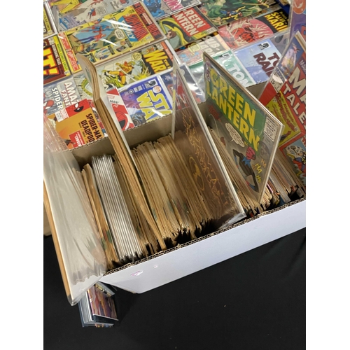 468 - Approximately Five Hundred and Fifty American Comics.1960's Silver Age to Modern by Marvel, DC and I... 