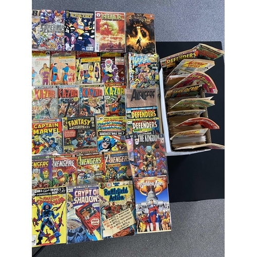 477 - Approximately Five Hundred and Fifty American Comics.1960's Silver Age to Modern by Marvel, DC and I... 