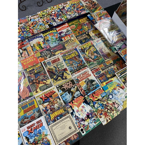 481 - Approximately Five Hundred and Fifty American Comics.1960's Silver Age to Modern by Marvel, DC and I... 