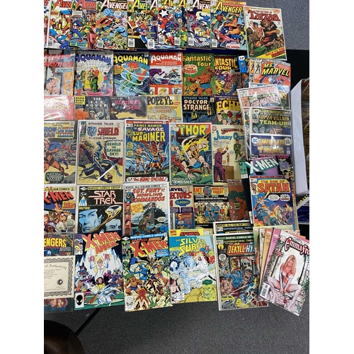 481 - Approximately Five Hundred and Fifty American Comics.1960's Silver Age to Modern by Marvel, DC and I... 