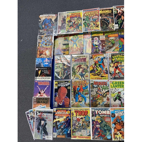 482 - Approximately Five Hundred and Fifty American Comics.1960's Silver Age to Modern by Marvel, DC and I... 