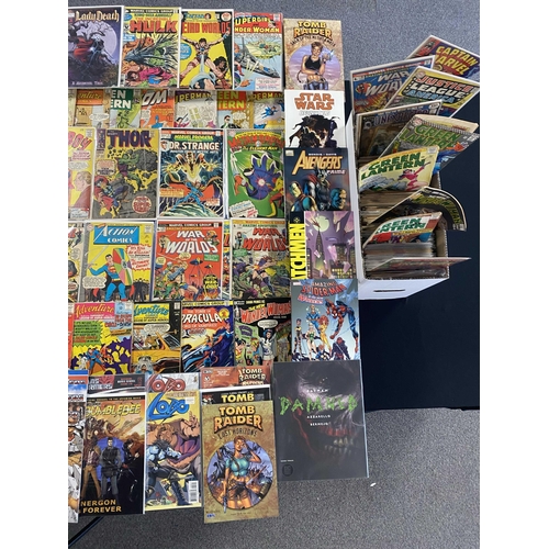 490 - Approximately Five Hundred and Fifty American Comics.1960's Silver Age to Modern by Marvel, DC and I... 