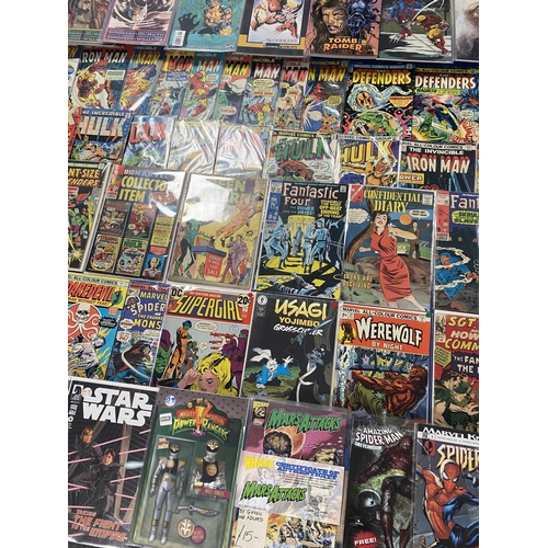 506 - Approximately Five Hundred and Fifty American Comics.1960's Silver Age to Modern by Marvel, DC and I... 