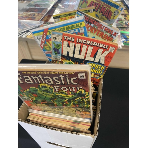 506 - Approximately Five Hundred and Fifty American Comics.1960's Silver Age to Modern by Marvel, DC and I... 