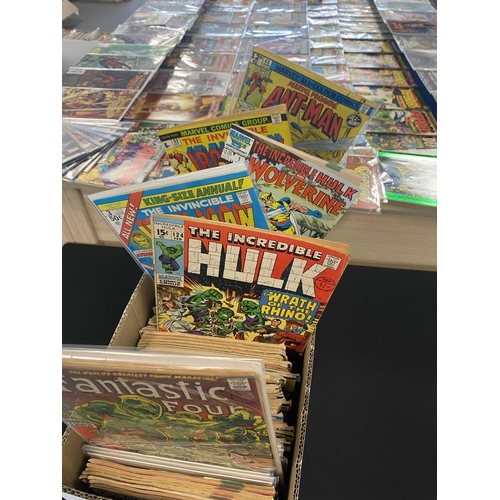 506 - Approximately Five Hundred and Fifty American Comics.1960's Silver Age to Modern by Marvel, DC and I... 