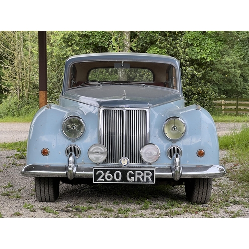 1001 - 1959/60 [260 GRR] Armstrong Siddeley Star Sapphire in two-tone dark blue over sapphire blue combined... 