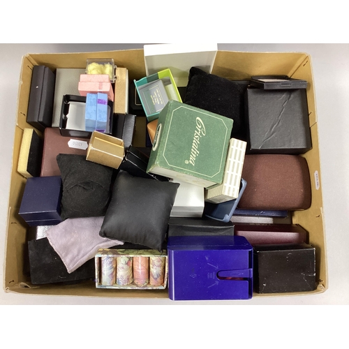 52 - A Quantity of Empty Jewellery Boxes :- One Box