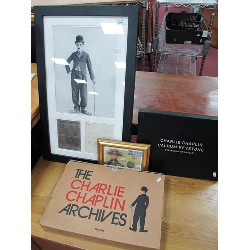 1005 - Charlie Chaplin Archives, Taschen edited by Paul Duncan, in box. L'Album Keystone Xavia Barral, in s... 