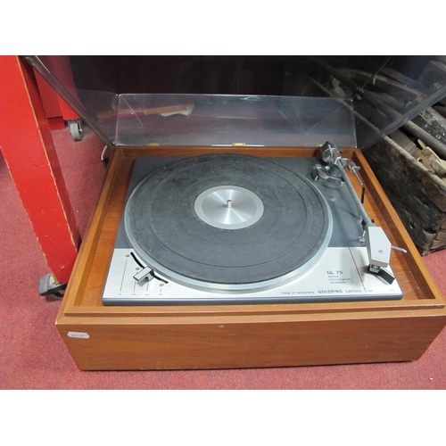 1036 - Goldring Lenco GL75 Turntable, (untested)