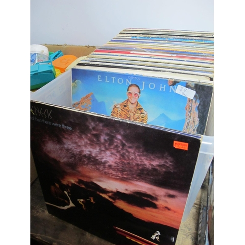 1150 - Over 100 LP's, artists include Genesis, Elton John, George Benson, Simply Red, Imagination, Pointer ... 