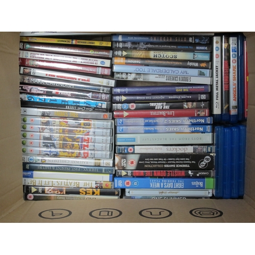 1089 - DVD's The Beatles Let It Be. Kes, DVD's on Northern Saul, etc, together with cd's on Northern Soul, ... 