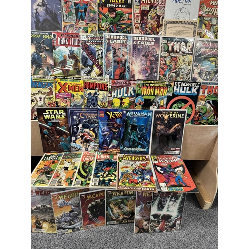 400 - Approximately Three Hundred American Comics 1960's - Modern (One Box).