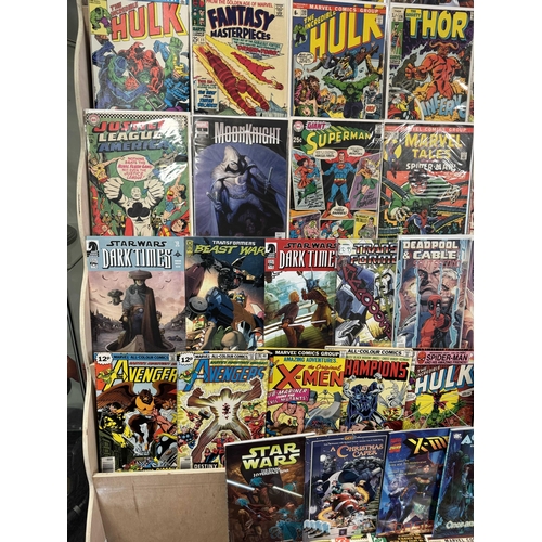 400 - Approximately Three Hundred American Comics 1960's - Modern (One Box).