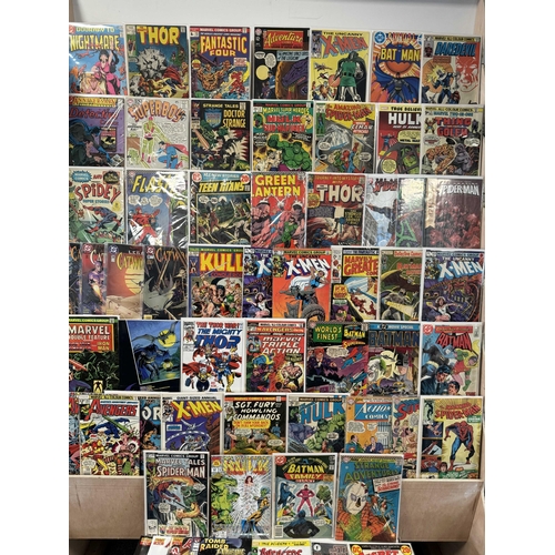 404 - Approximately Three Hundred American Comics 1960's - Modern (One Box).