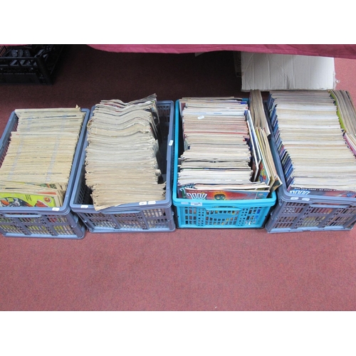 407 - A Collection of 2000 AD Judge Dredd Comics and Magazines, 1979 and later. (4 boxes).