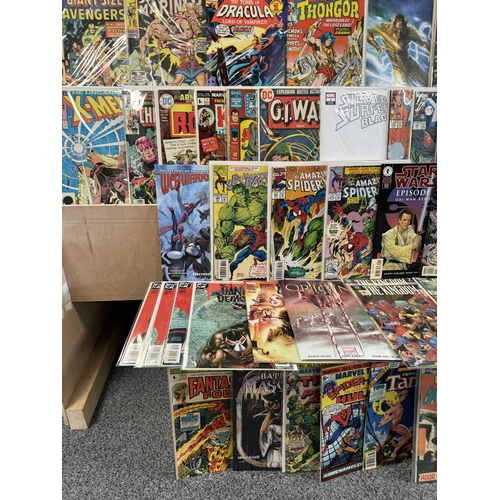 444 - Approximately Three Hundred American Comics 1960's - Modern (One Box).