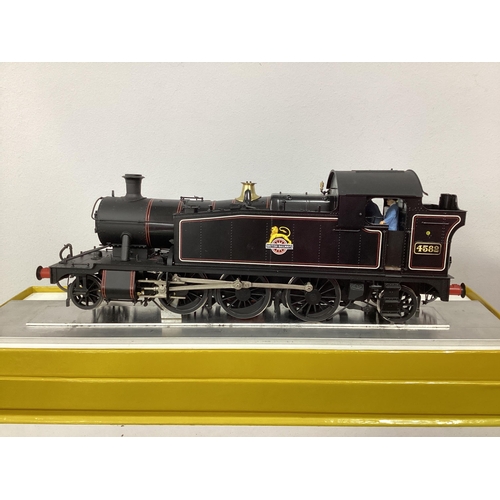 596 - A Masterpiece Models 'O' Gauge/7mm Class 45XX 2-6-2 PrairieTank Steam Locomotive, BR black R/No 4582... 