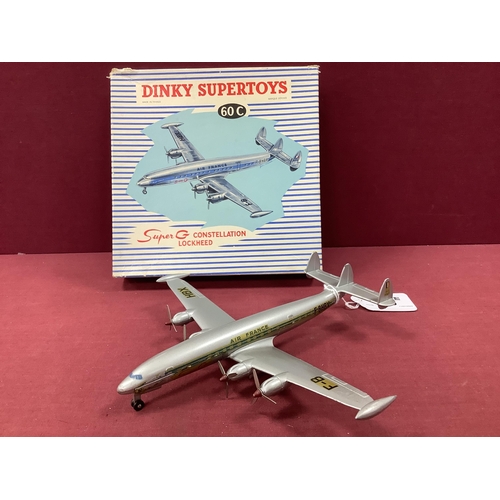 679 - Original French Dinky Toy No 60C Super G Construction Lockheed, overall good plus, some rubbing to t... 