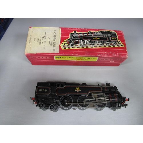 948 - Hornby Dublo (3-Rail) 2-6-4 Locomotive, R/No. 80054, BR Black, Untested. Together with Ten Items of ... 