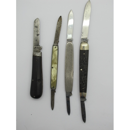 744 - Folding Pocket Knives, including I.XL George Wostenholm, Richards, Joseph Rodgers, etc. (8)