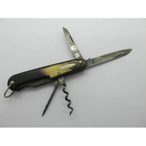 923 - Coachman's Folding Pocket Knife, blade stamped 