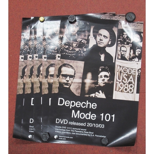 318 - Depeche Mode - 101, unused promo posters, (5) (2003), 30