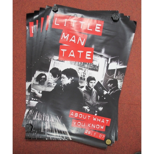 322 - Little Man Tate - About What You Know (2007), unused record shop posters (5), 30