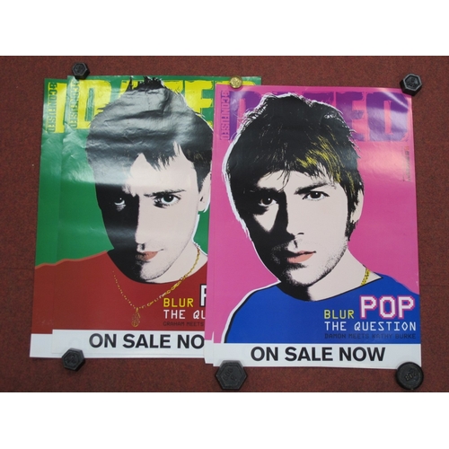 324 - Blur - Dazed and Confused Magazine unused promo posters for newsagents, two of each style (1999), 23... 