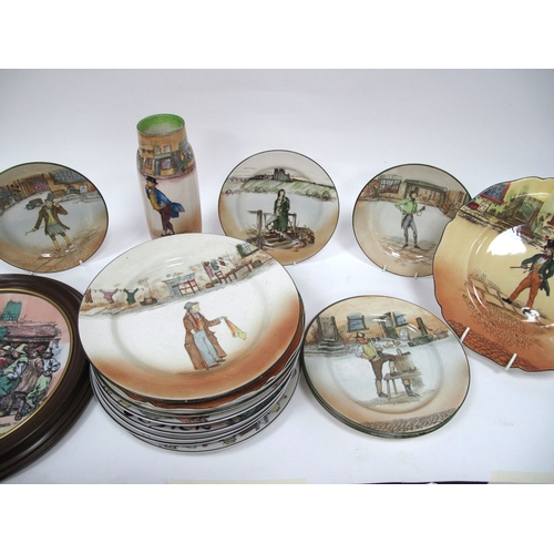 1029 - A Collection of Royal Doulton 'Series Ware' Pottery, all decorated with Dickens characters, to inclu... 