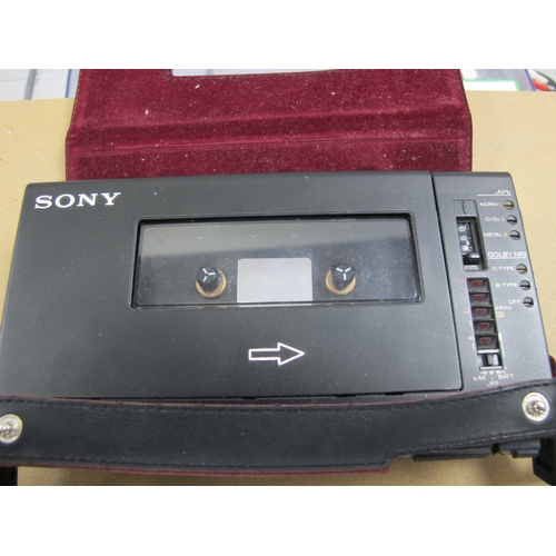 405 - Sony Walkman Professional WMD6C Cassette Player/Recorder (untested).