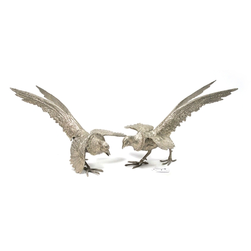 1 - A Pair of Decorative Game Birds, of naturalistic design, 40cm long.