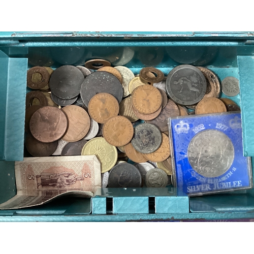 229 - Collection Of GB And World Coinage, including a 1951 Royal Mint Festival of Britain proof coin set, ... 