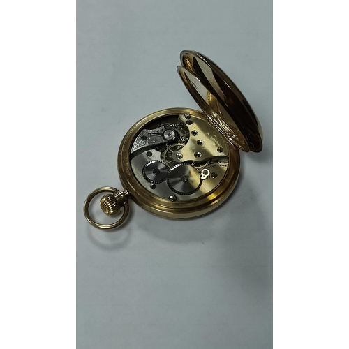 608 - Notts County 1922-23 2nd Division Champions Gold Pocket Watch, presented to J. Cook in 9ct Gold, bea... 