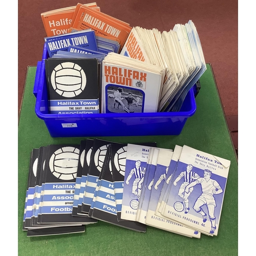 719 - Halifax Town Home Programmes 1964-5 to 79-80, large quantity:- One Box.