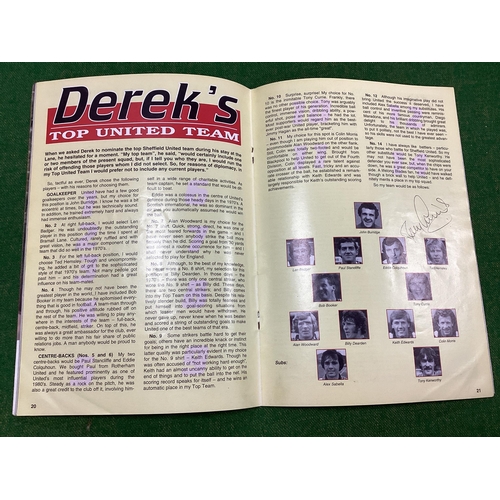 728 - Derek Dooley Testimonial Programme, signed by approximately eighteen, including Dooley, Currie, Shef... 