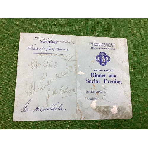 728 - Derek Dooley Testimonial Programme, signed by approximately eighteen, including Dooley, Currie, Shef... 