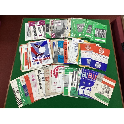 762 - Scottish Programmes 1960's and Earlier, including Inter League, Cup Finals, Internationals, Friendli... 