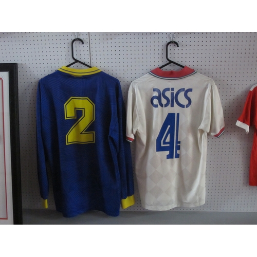 440 - 1990's Match Worn Football Shirts. Honda F.C (Japanese League) Asics white shirt with 'Honda' Logo, ... 