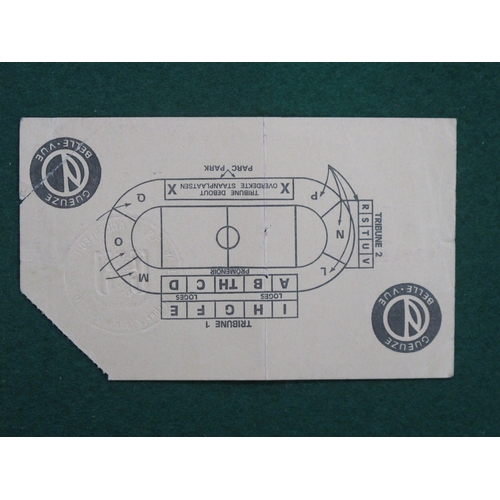 650 - Tickets 1984 Anderlecht v. Tottenham at Vanden Stock Statium. A few Tottenham aways and many Chester... 