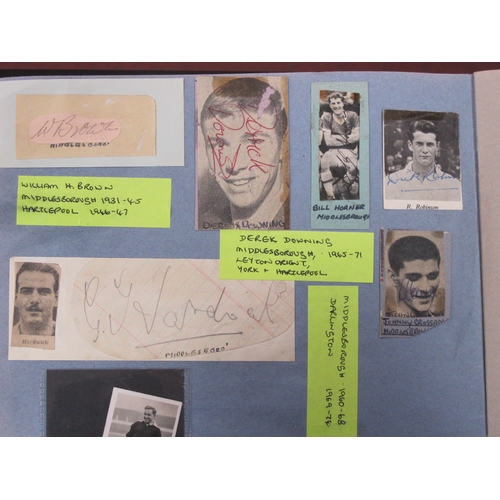 575 - Autographs - John Aston, Alf Ramsay, George Mutch, Duncan Edwards?, Joe Mercer, George Best, Laurie ... 