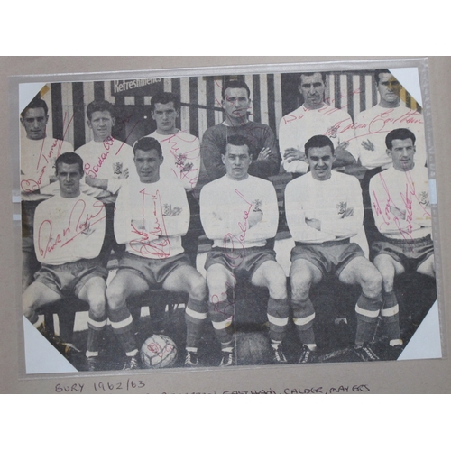 577 - Autographs - Len Allchurch, Ron Greenwood, Johnny Haynes, Bobby Robson, Ian Ure, Alan Hodgkinson, Sa... 