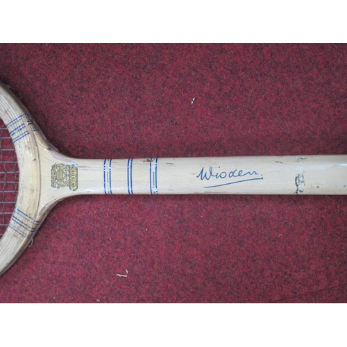 500 - Tennis Rackets - Slazenger Demon Fishtail. Doherty Long, Bancroft, Speed Bird De Luxe, Wisden Comet.... 