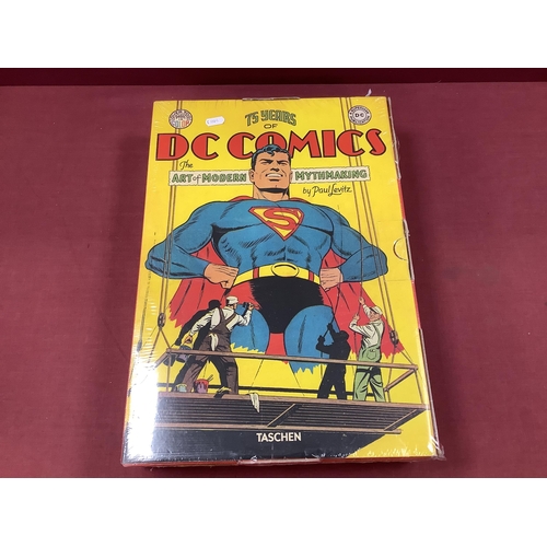 763 - 75 Years of DC Comics: The Art of Modern Mythmaking by Paul Levitz, Taschen, in original cardboard b... 